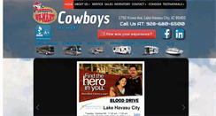 Desktop Screenshot of cowboysrvmart.com